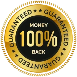 Virilix 60-Day Money Back Guarantee Badge – 100% Satisfaction or Full Refund Virilix 60-Day Money Back Guarantee Seal